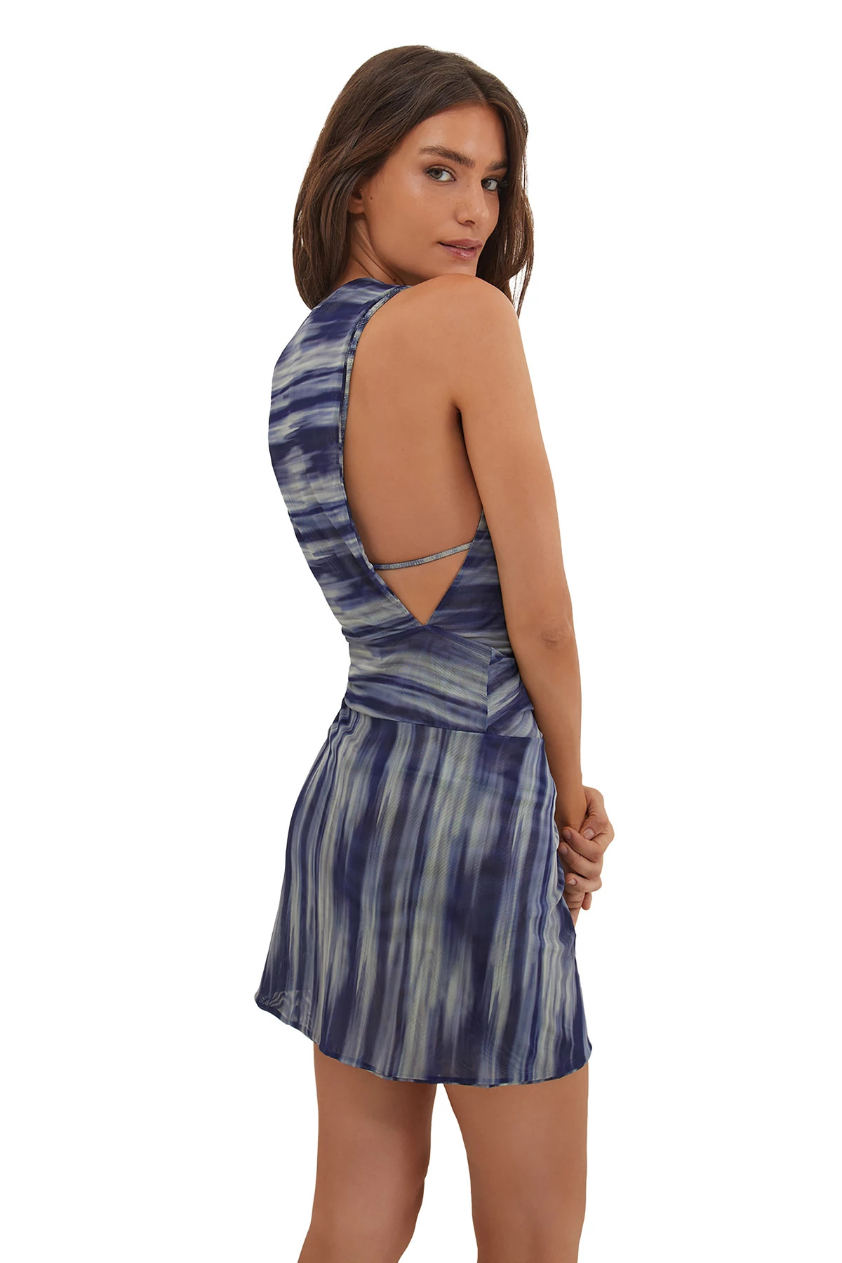 MOONLIGHT Mila Mini Cover Up Dress image number 2