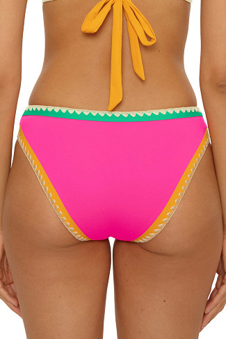 BERRY PINK Avila Hipster Bikini Bottom