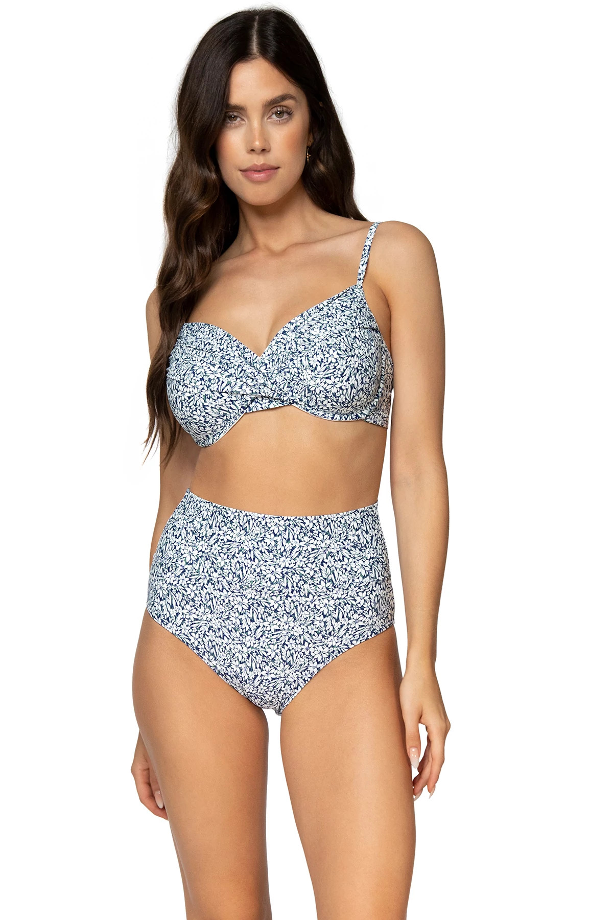 FORGET ME NOT Crossroads Underwire Bikini Top (D+ Cup) image number 1