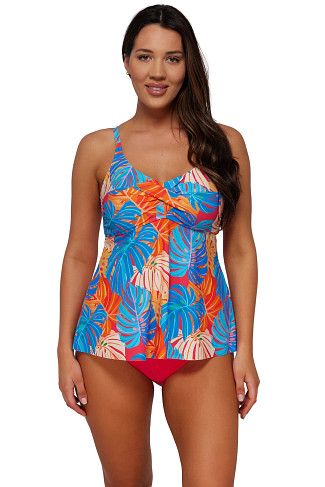ZESTY TROPICANA Tori Tankini Top