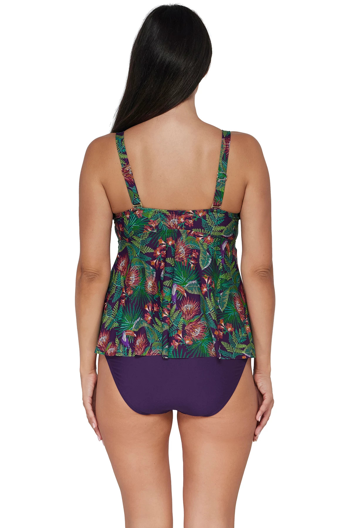 WELCOME TO RIO Marin Tankini Top image number 3