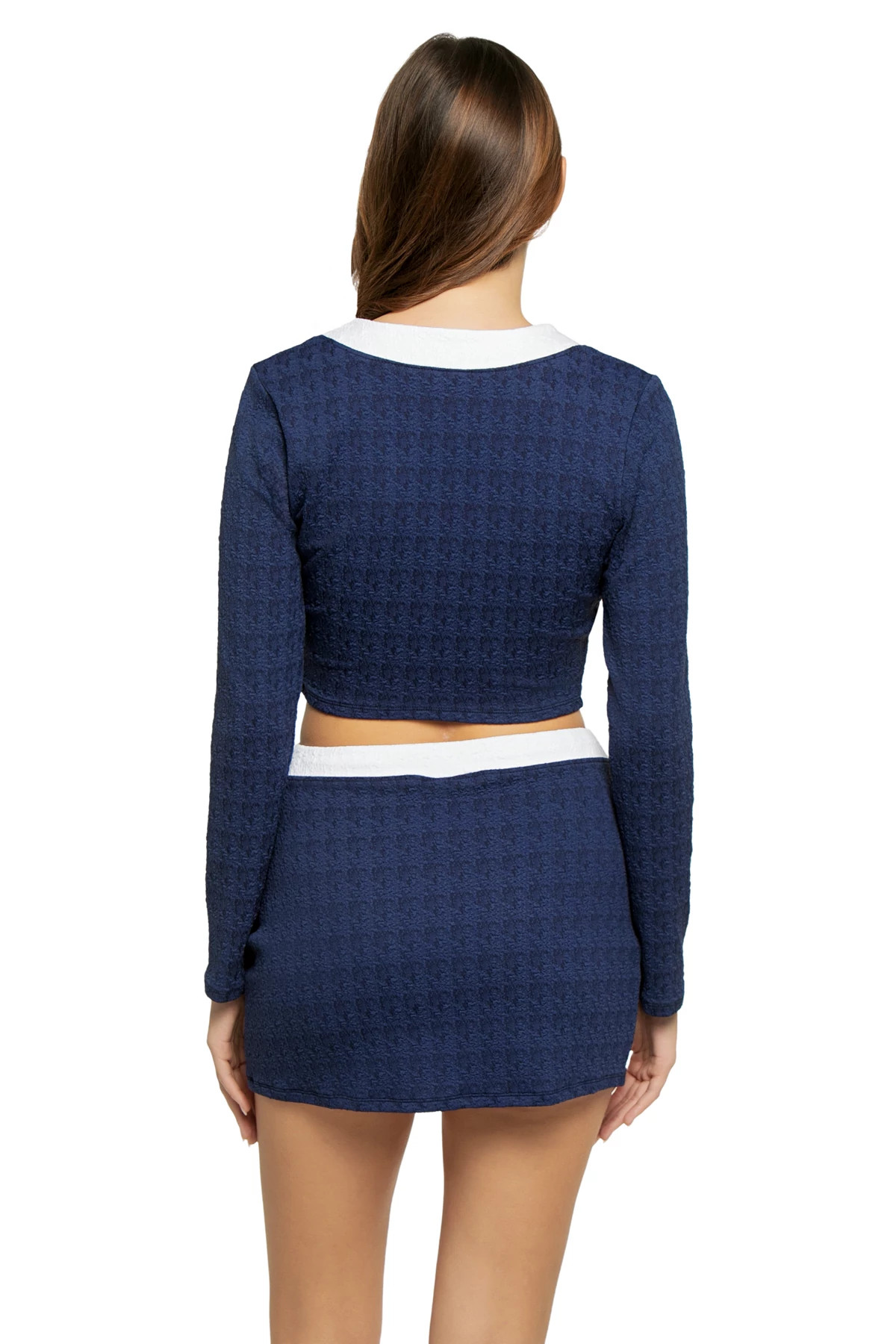 MARINE Adaline Colorblock Swim Cardigan image number 2