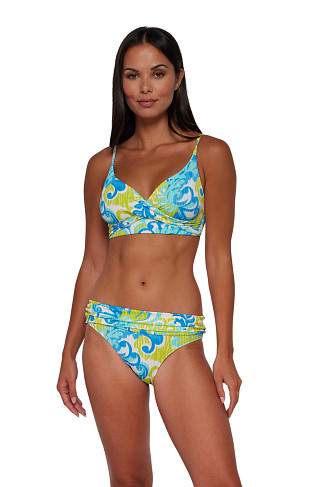 OCEAN MUSE SANDBAR RIB Lyla Bralette Bikini Top
