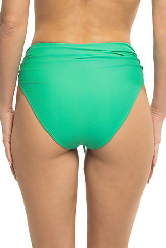 PALM GREEN Kimber High Waist Bikini Bottom
