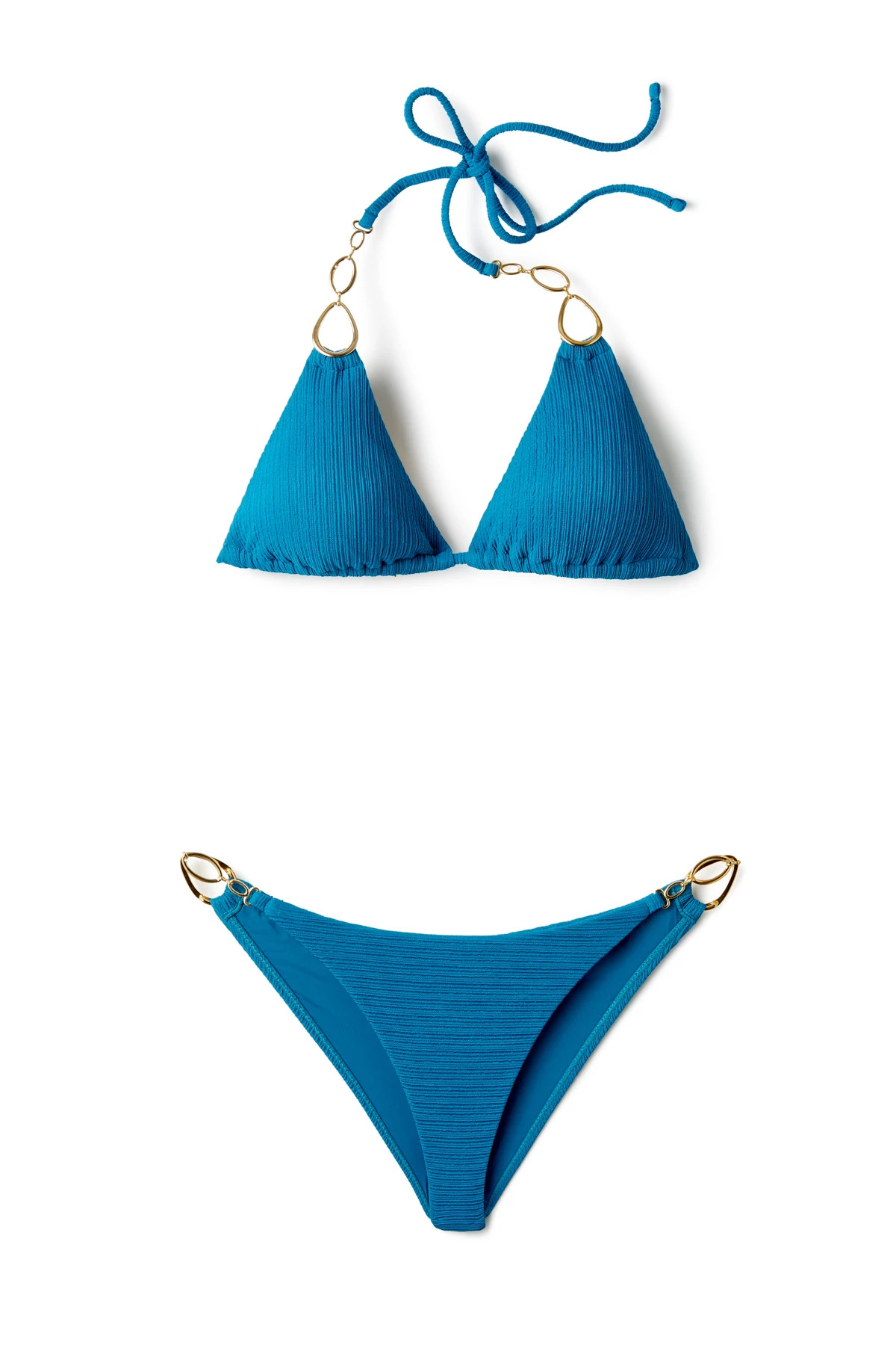 Two-piece swimsuit Triangl Blue size S International in Polyester