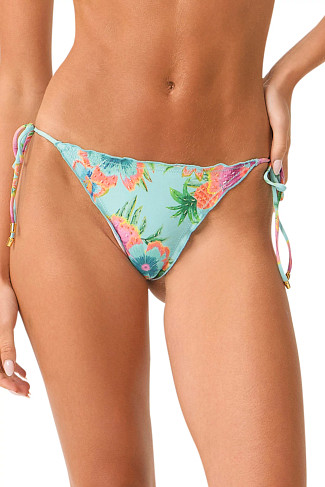 SOLANA Solana Embroidered Tie Side Bikini Bottom 