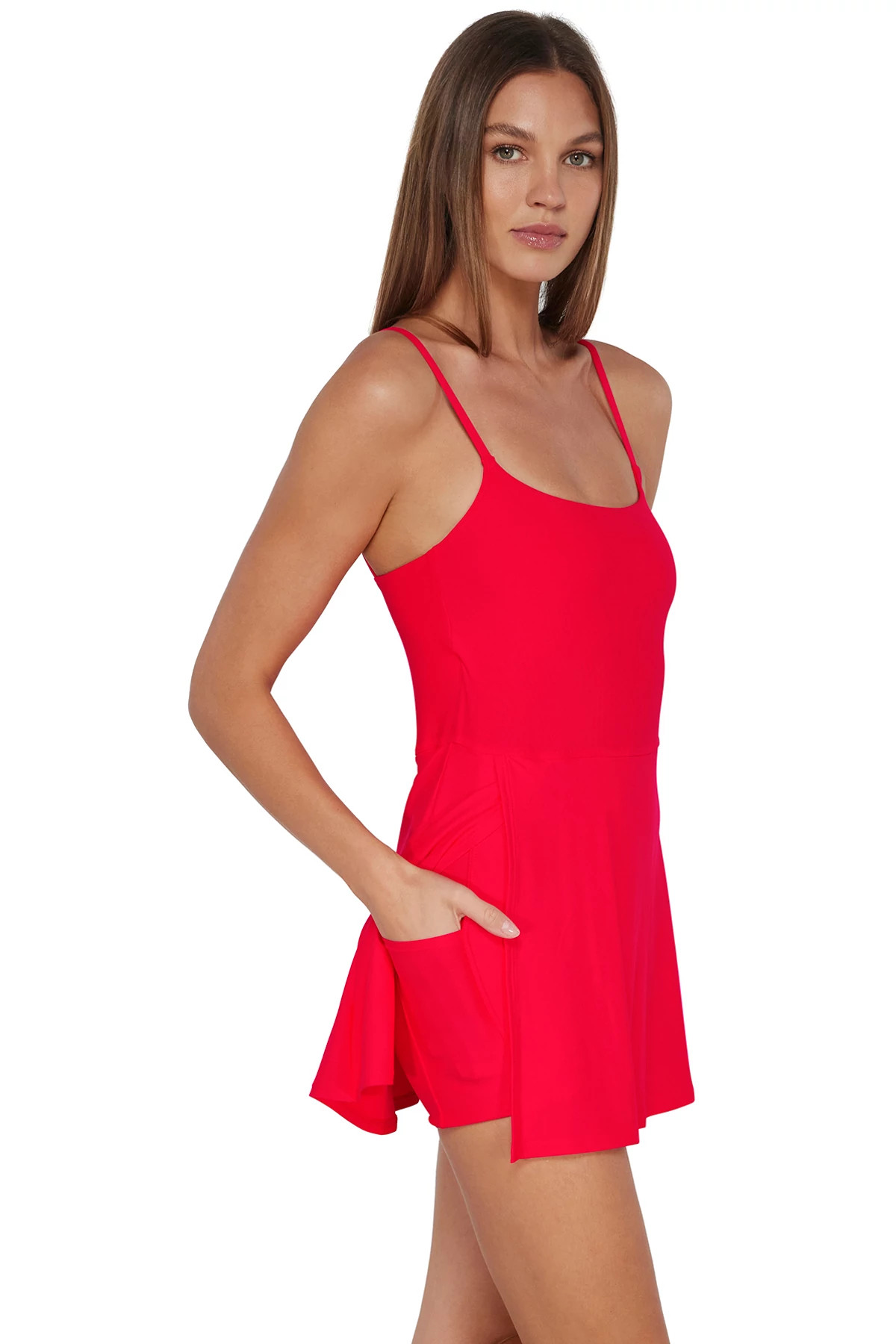 GERANIUM Naomi Swim Dress image number 4