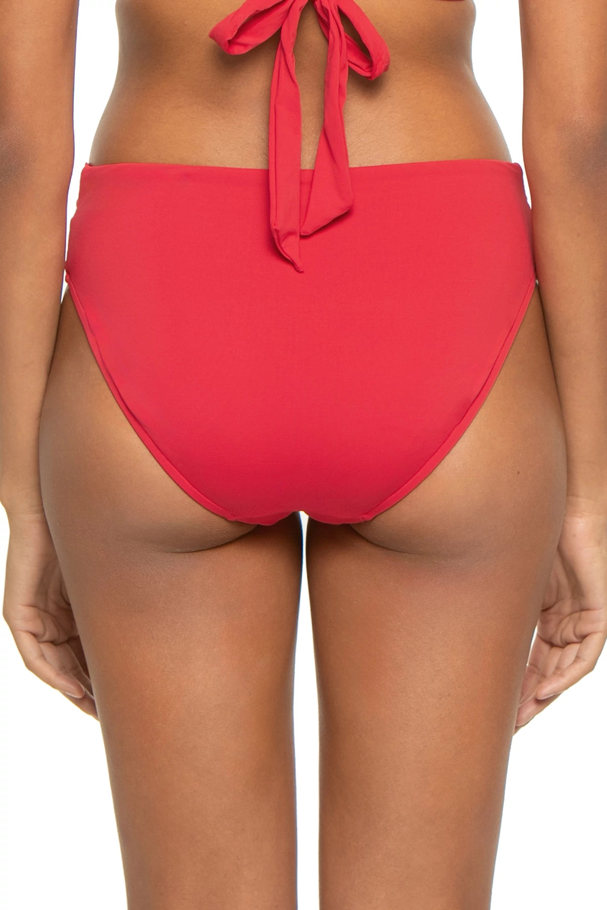 RED Twist Hipster Bikini Bottom image number 2