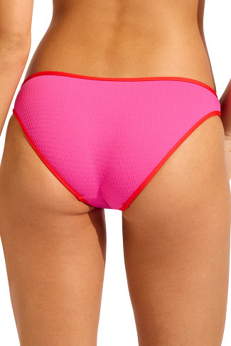HOT PINK/FLAME Hipster Bikini Bottom