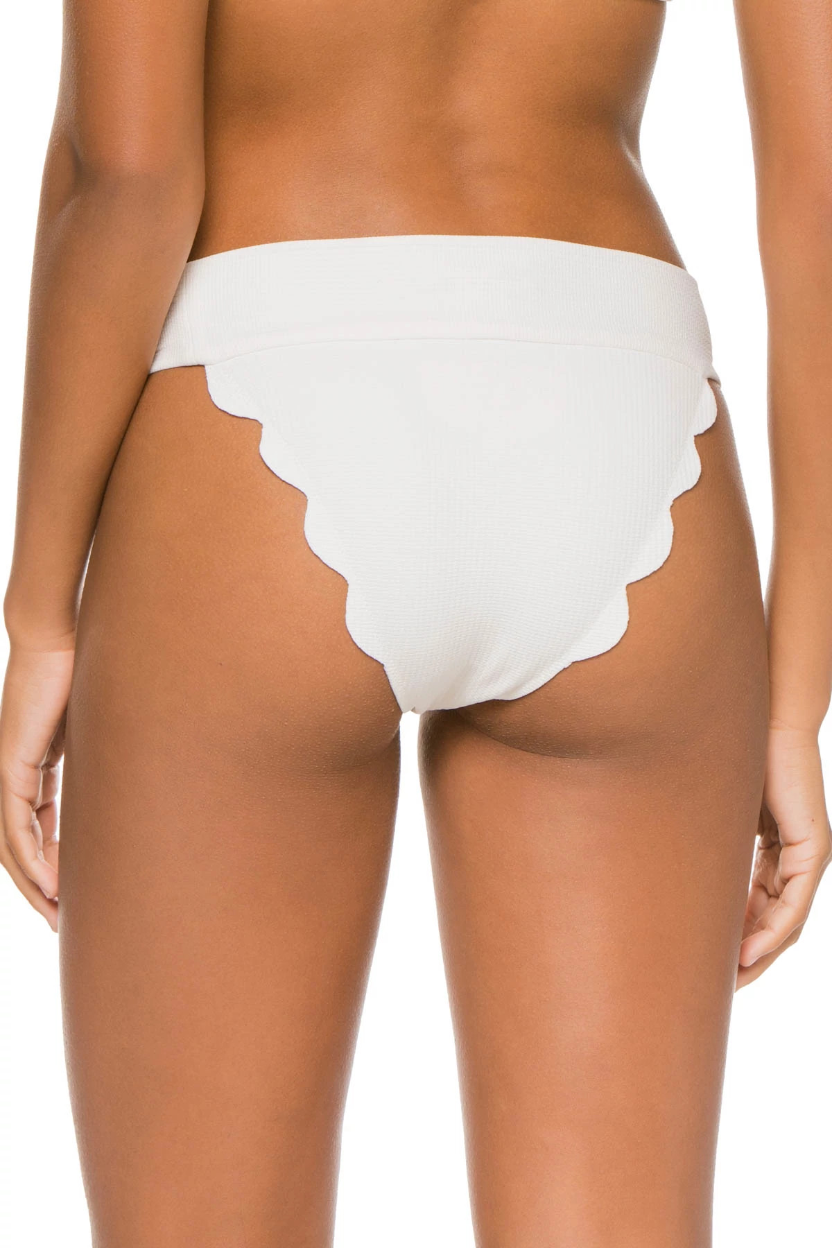 COCONUT Santa Clara Scallop Banded Hipster Bottom image number 2