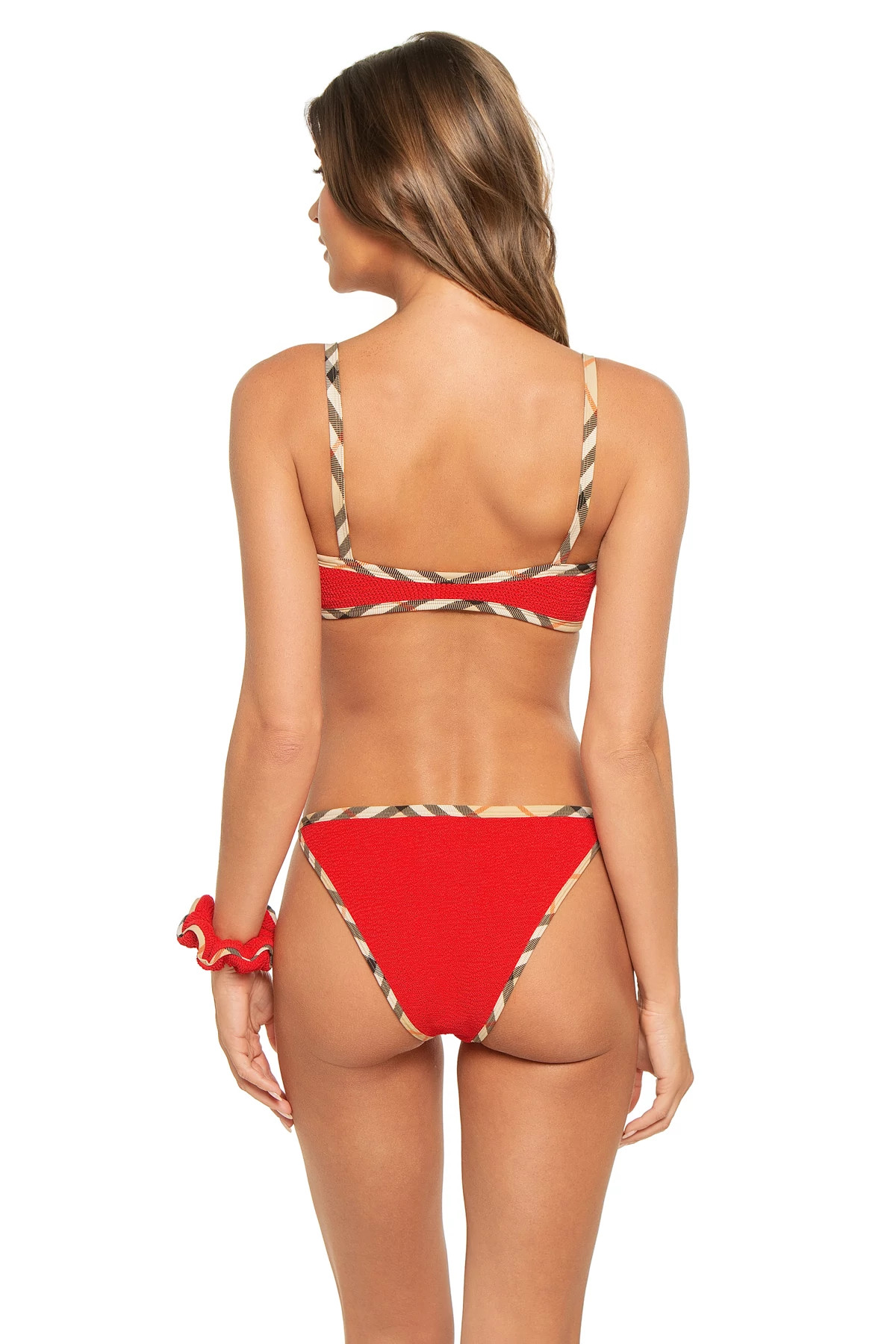 RED Tyler Crinkle Bikini Set image number 5