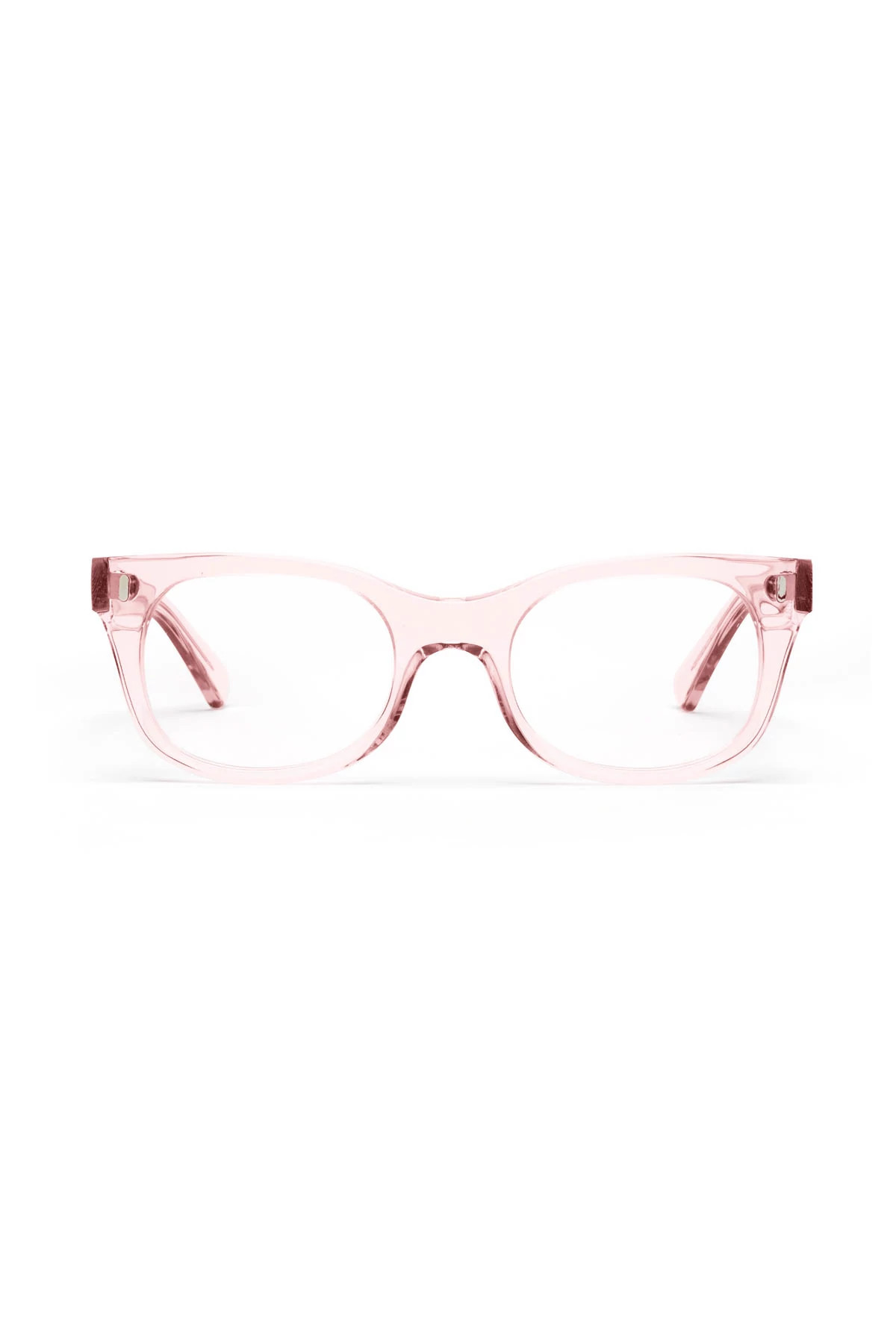 POLISHED CLEAR PINK Bixby Blue Light Filter Glasses image number 2