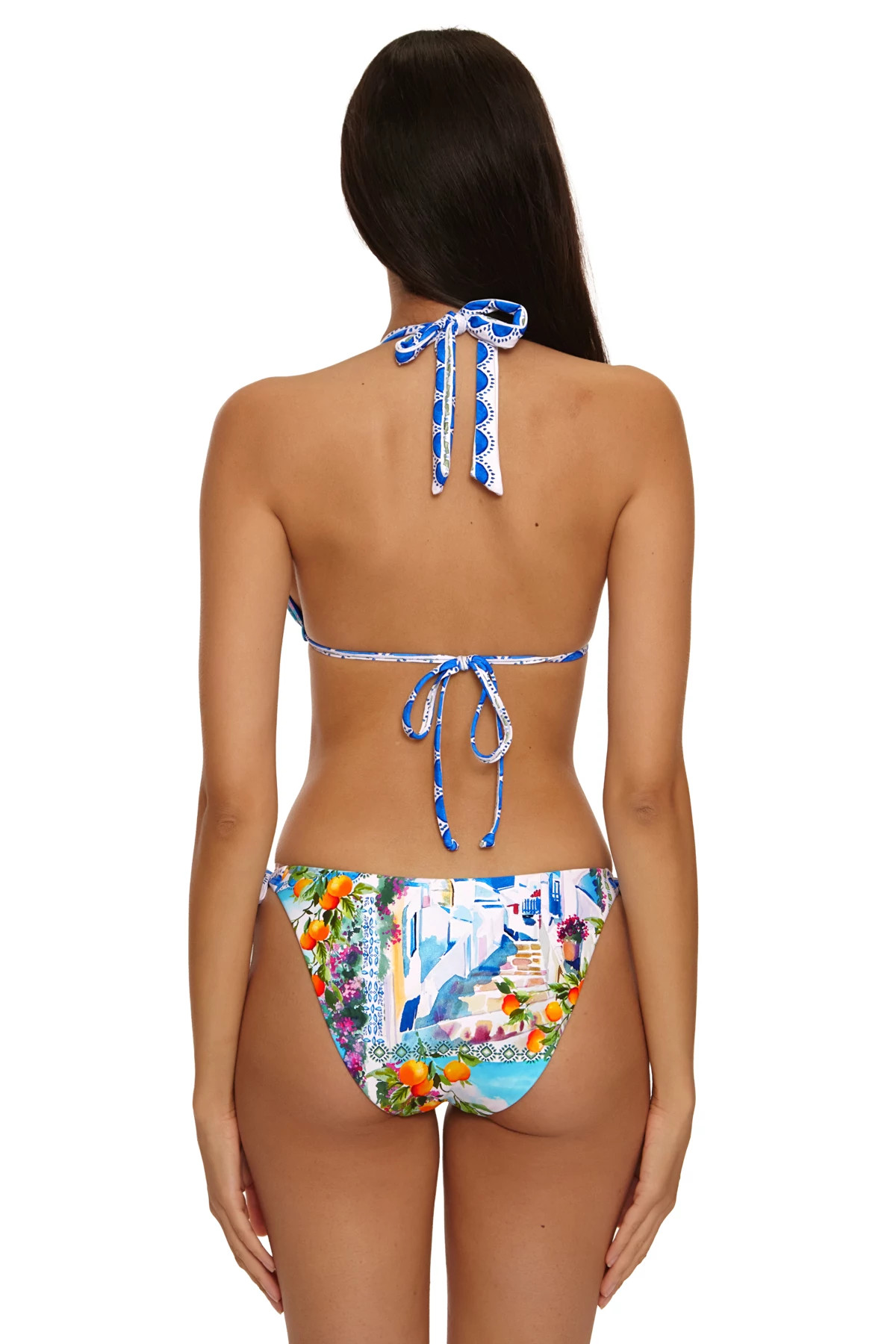 MULTI Cheryl Reversible Triangle Bikini Top image number 3