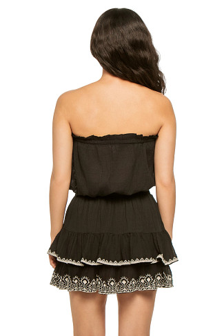 BLACK Strapless Tube Top