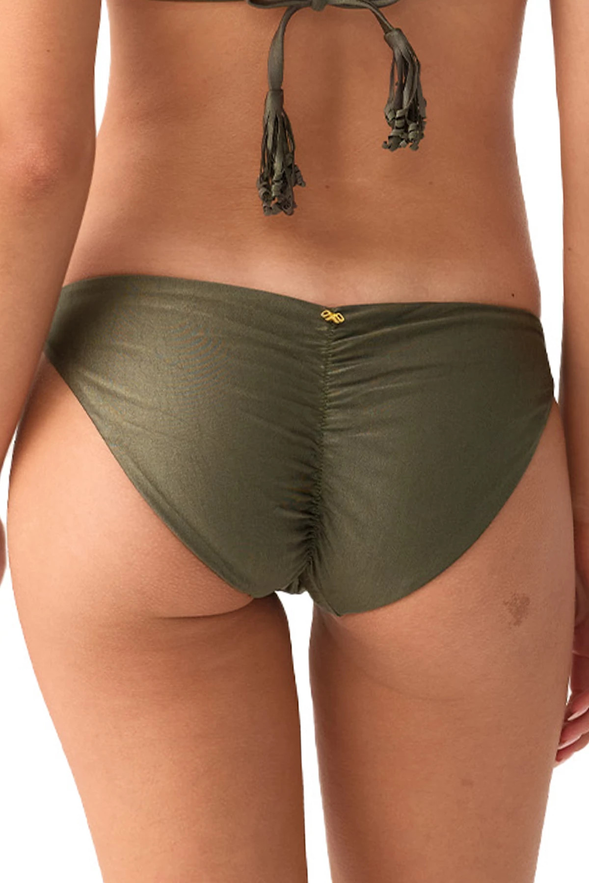 OLIVE Ruched Hipster Bikini Bottom image number 2