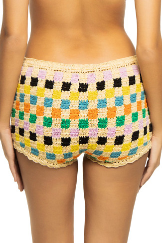 SABLO Wild Side Crochet Shorts