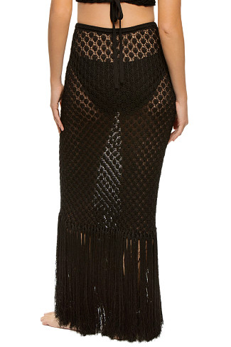 BLACK Lacey Maxi Skirt 