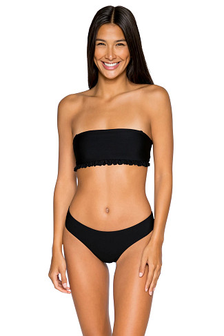 BLACK OUT Barbados Bandeau Bikini Top