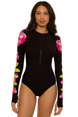 MULTI Bougainvillea One Piece Surfsuit