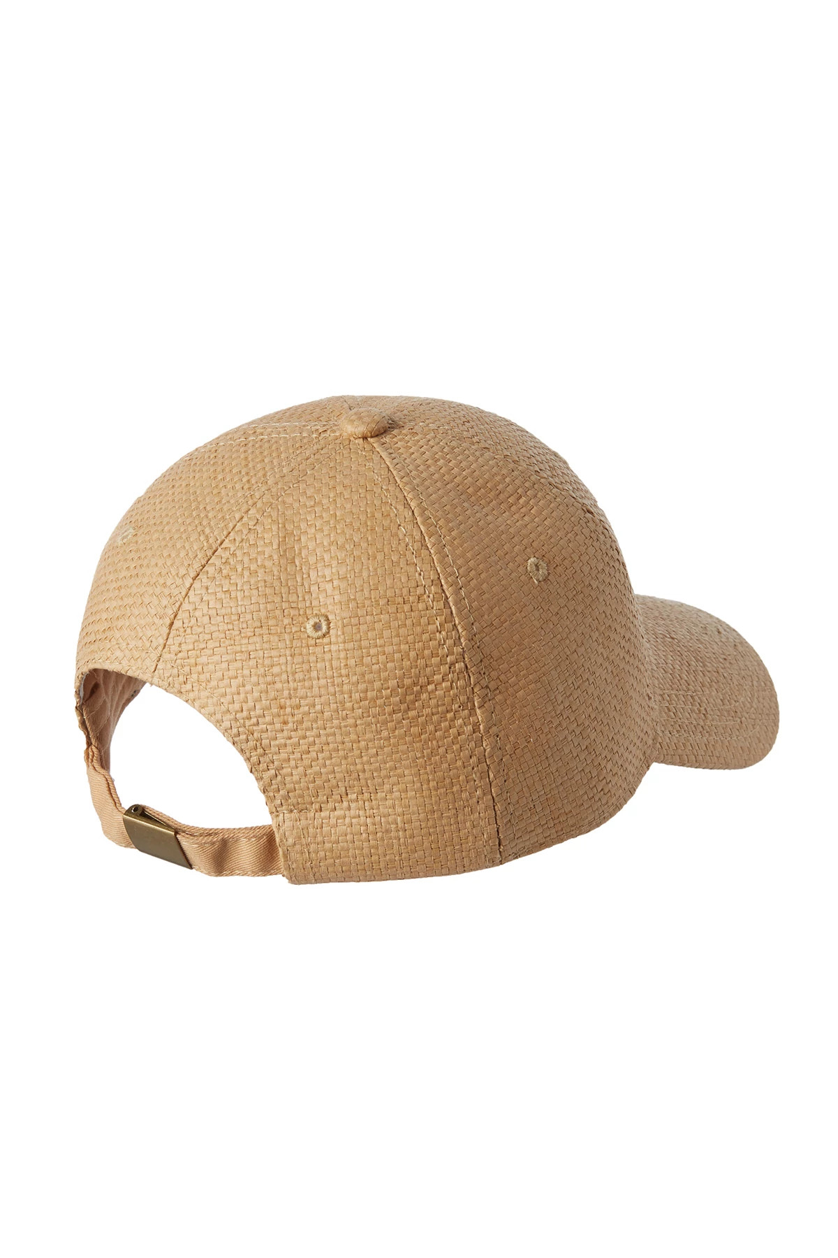 Woven Straw Baseball Cap image number 2