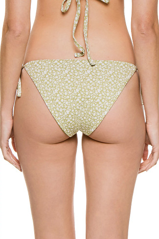 PEAR/IVORY Sadie Tie Side Hipster Bikini Bottom