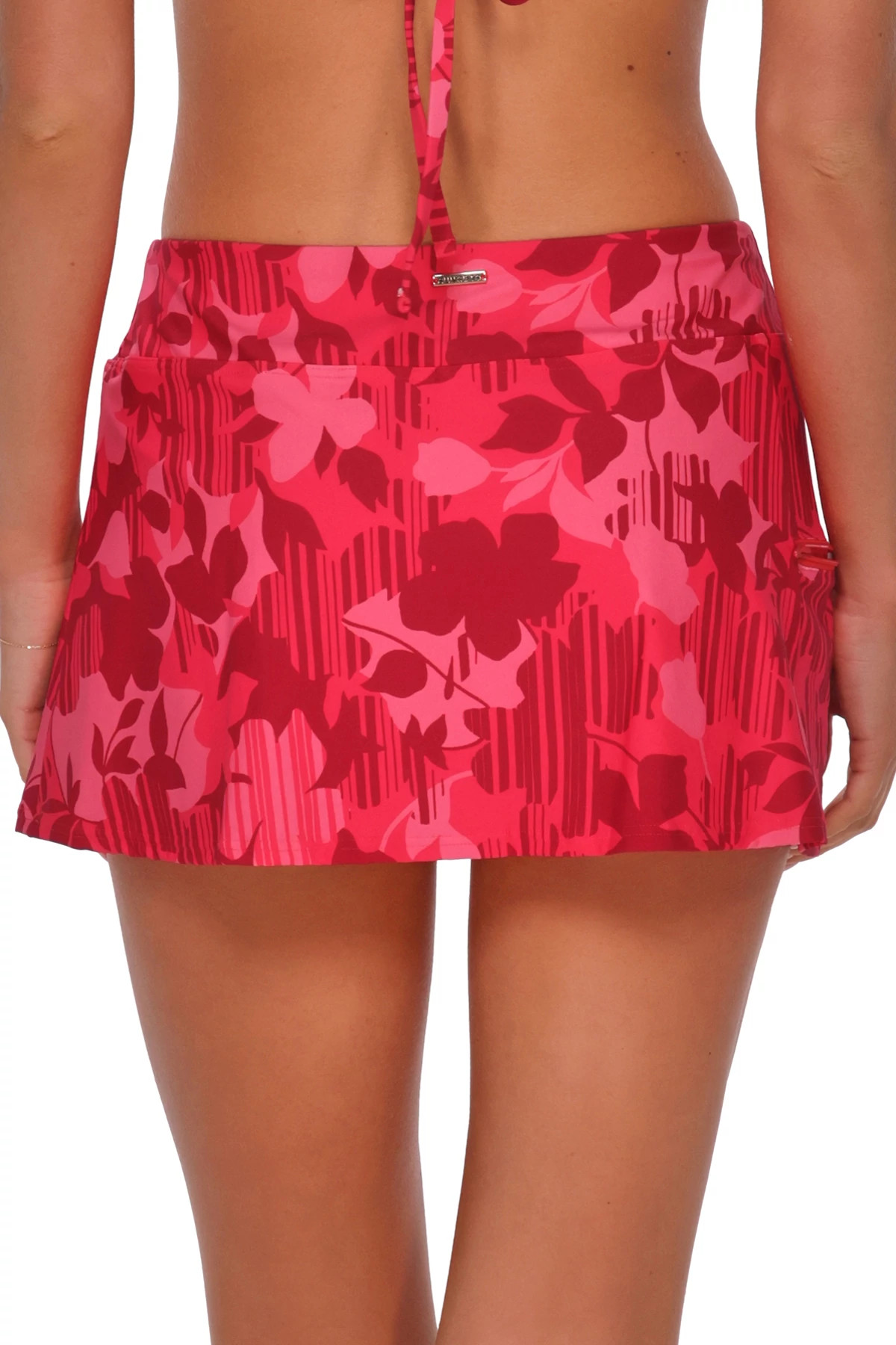 RAMBLING ROSE Sporty Swim Skirt image number 4