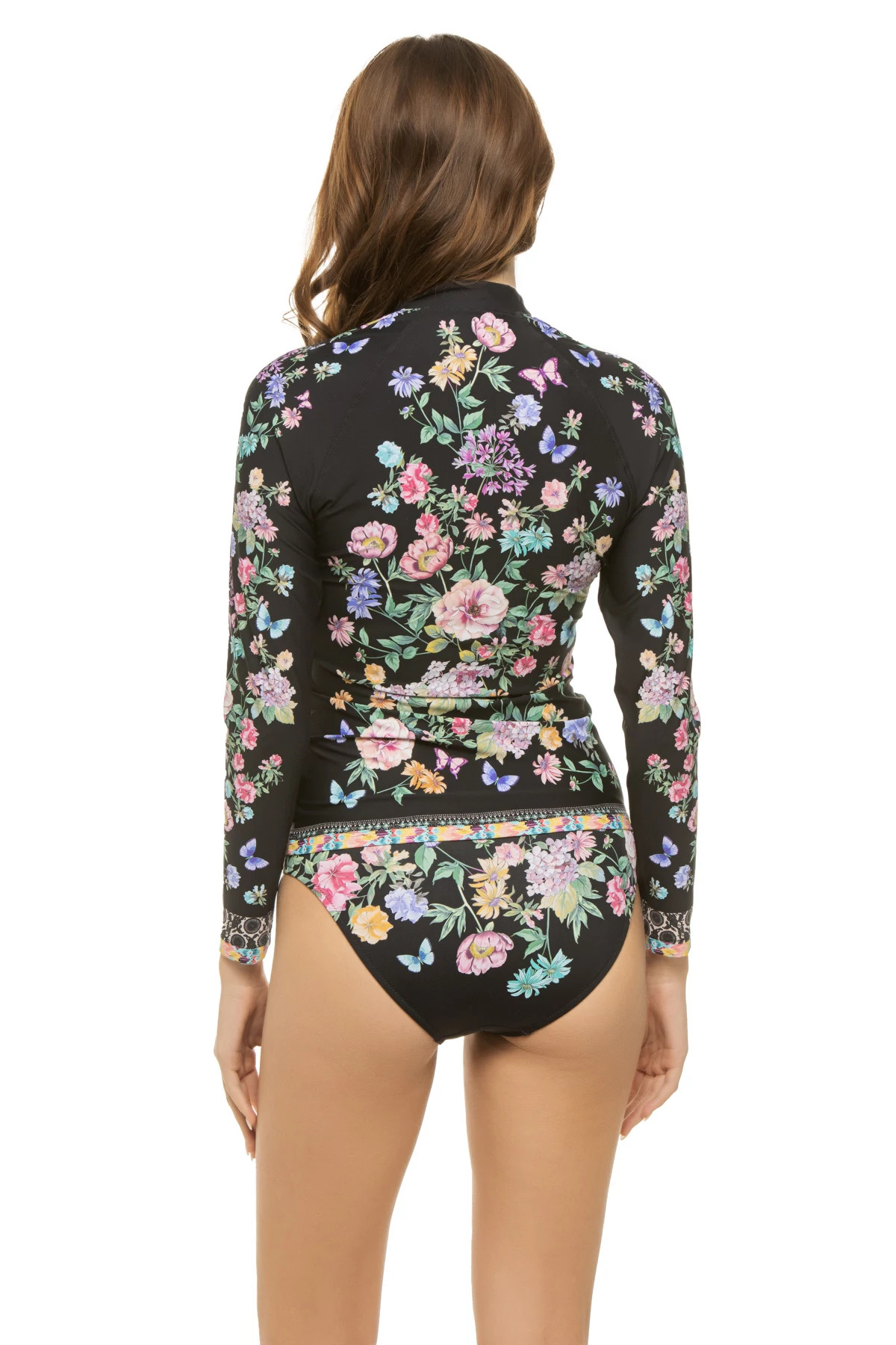 MULTI Ardella Butterfly Rash Guard image number 2