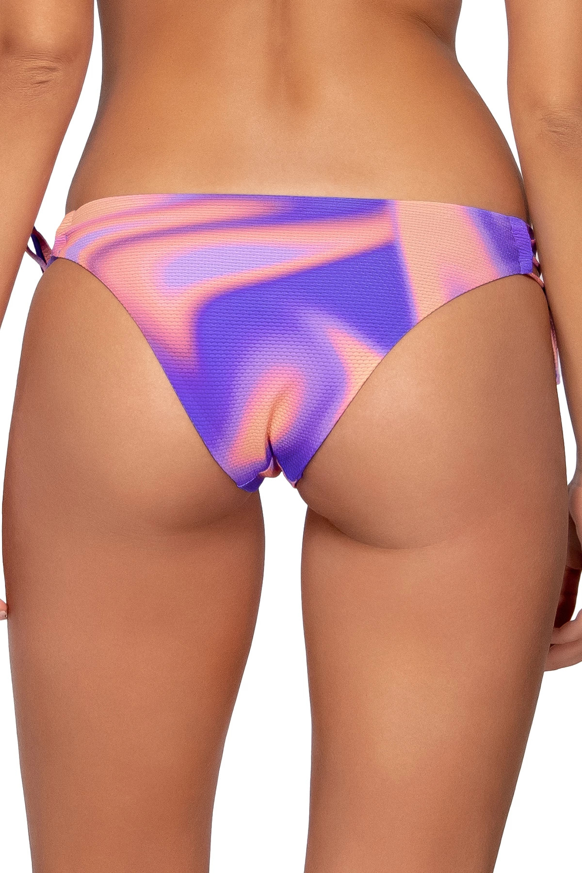 SOLAR FLARE Peyton Tie Side Hipster Bikini Bottom image number 2