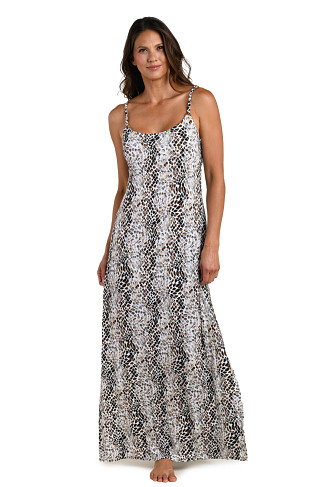TAUPE Wild Whispers Maxi Dress