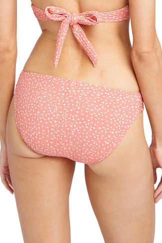 BLUSH Shirred Tab Side Hipster Bikini Bottom