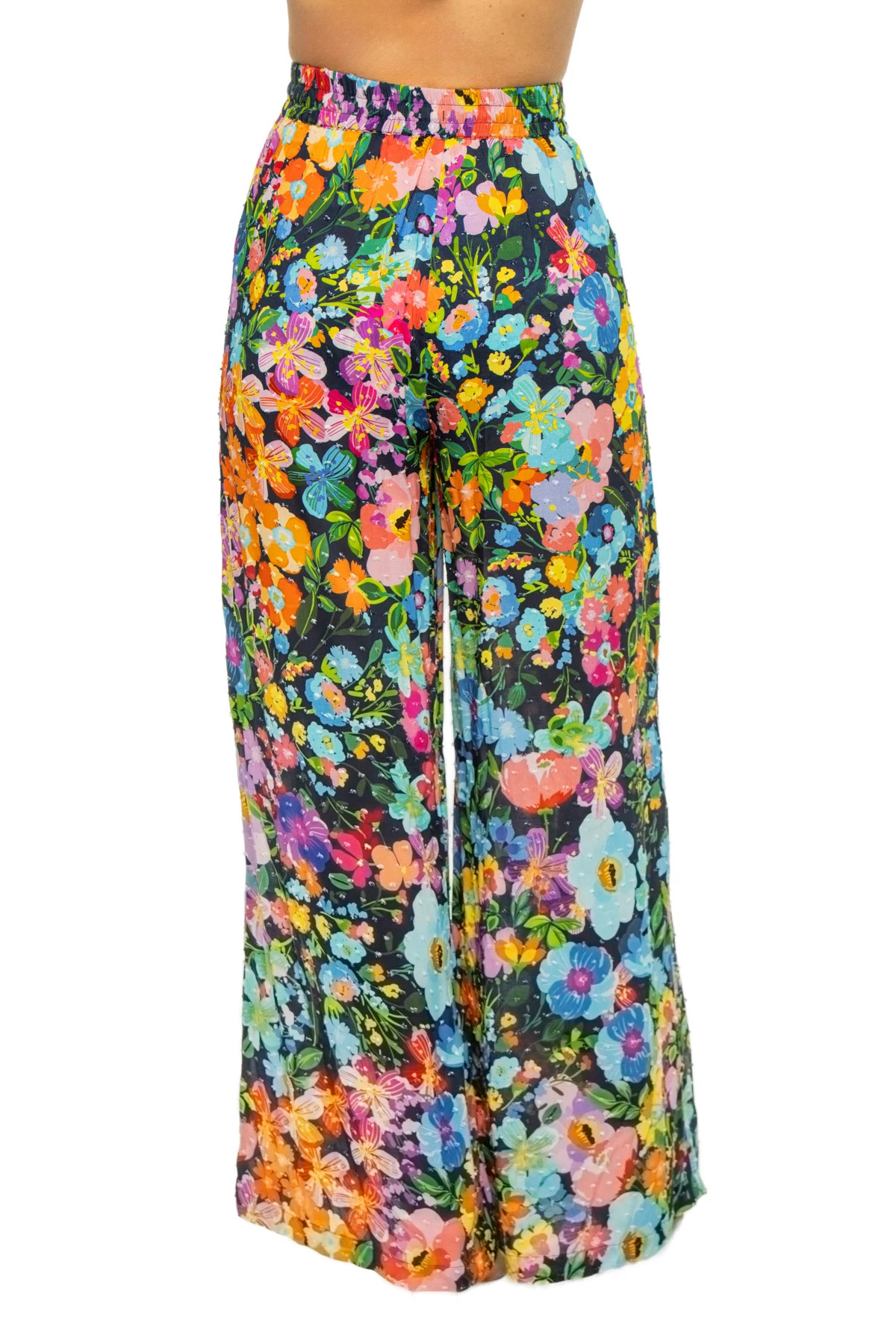 MULTI Wild Bloom Cover-Up Pants image number 2