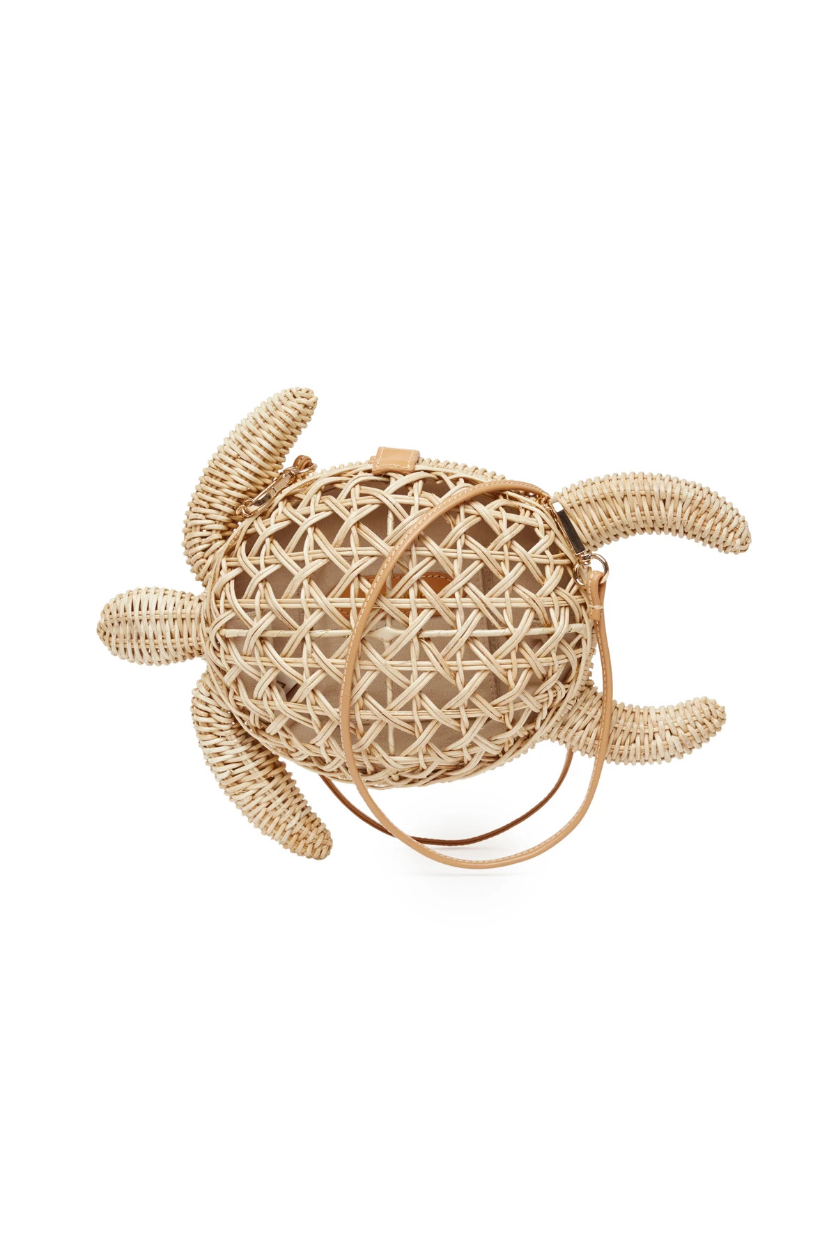 NATURAL The Tortoise Crossbody Clutch image number 2