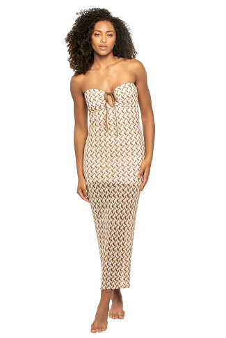 BEIGE Edy Maxi Dress