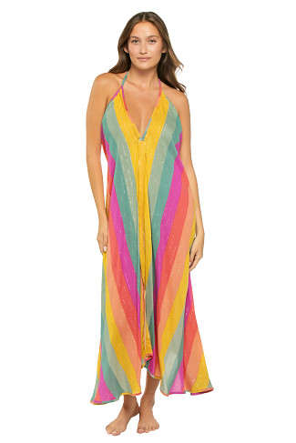 MULTI V-Neck Maxi Dress