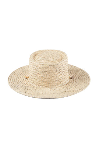 OFF WHITE Seashells Boater Hat