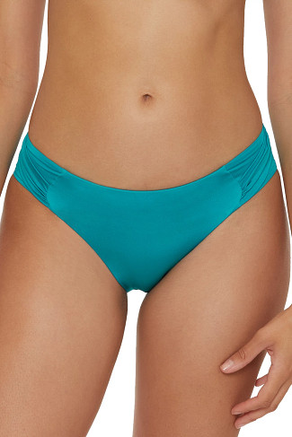 TURKANA TEAL Tab Side Hipster Bikini Bottom