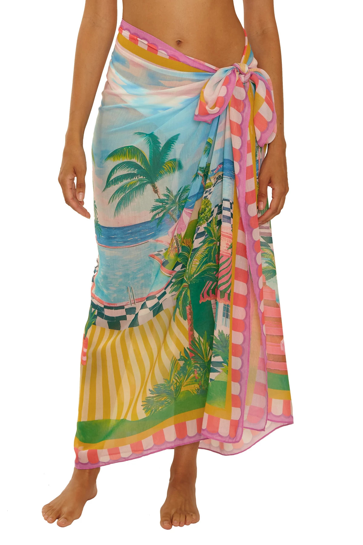 MULTI Miami Beach Sarong image number 1