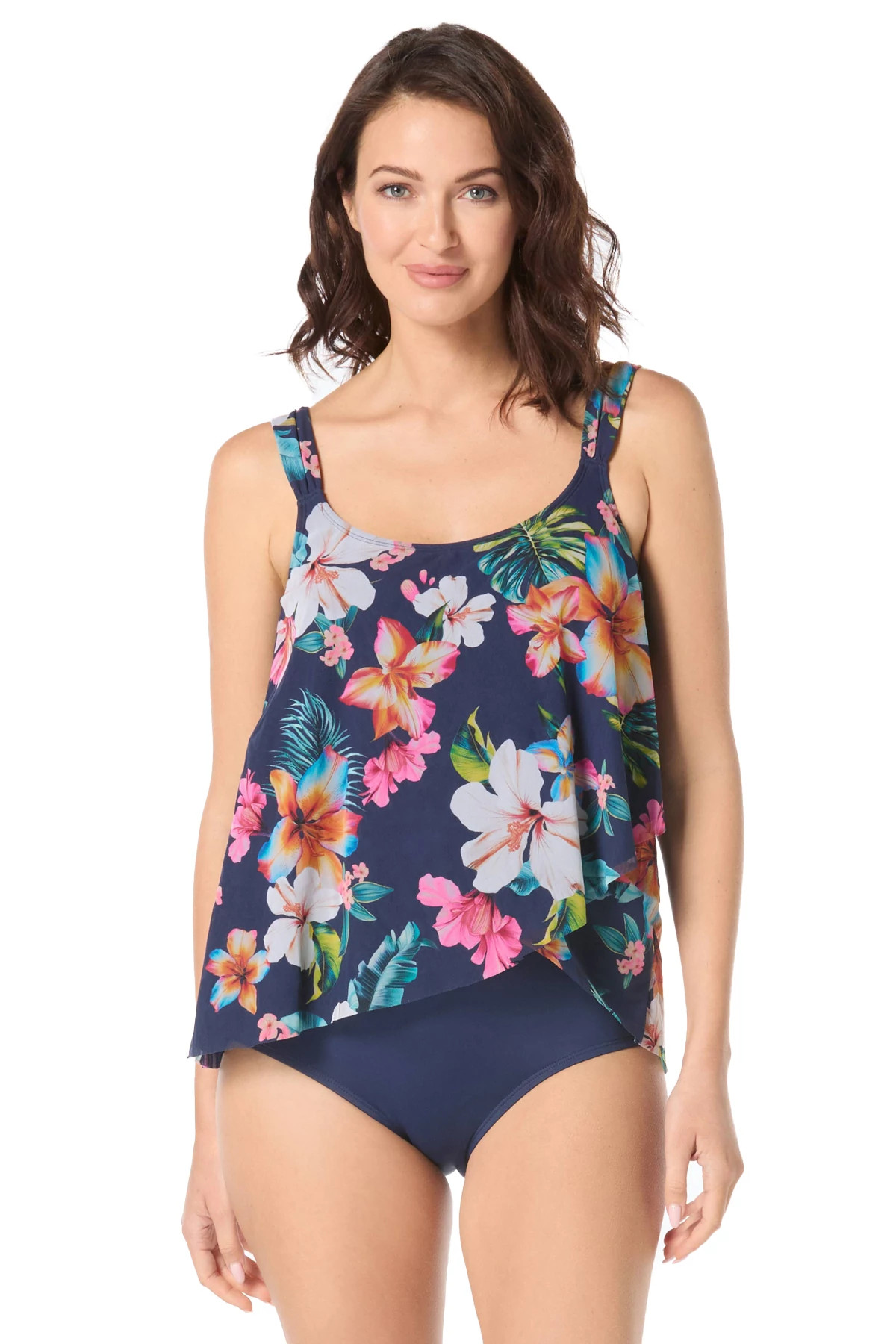 ADMIRAL Amelia Mesh Tankini Top image number 1