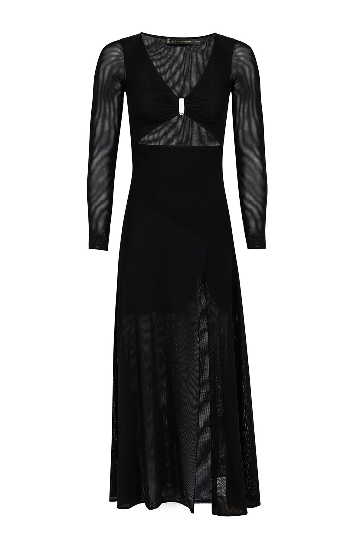 BLACK Yarin Maxi Dress image number 3
