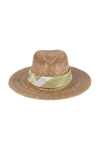 PISTACHIO SCARF Palma Sun Hat