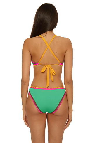 SEA GRASS Avila Triangle Bikini Top