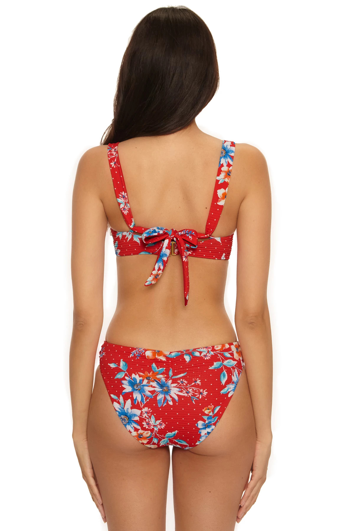 MULTI Francesca Floral Underwire Bikini Top image number 2