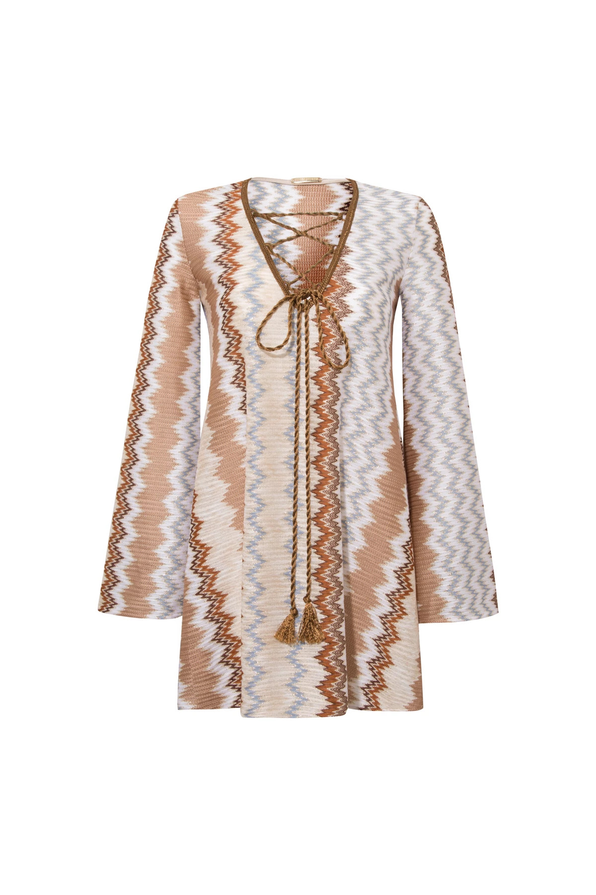 MULTI Vina Tunic Dress image number 4