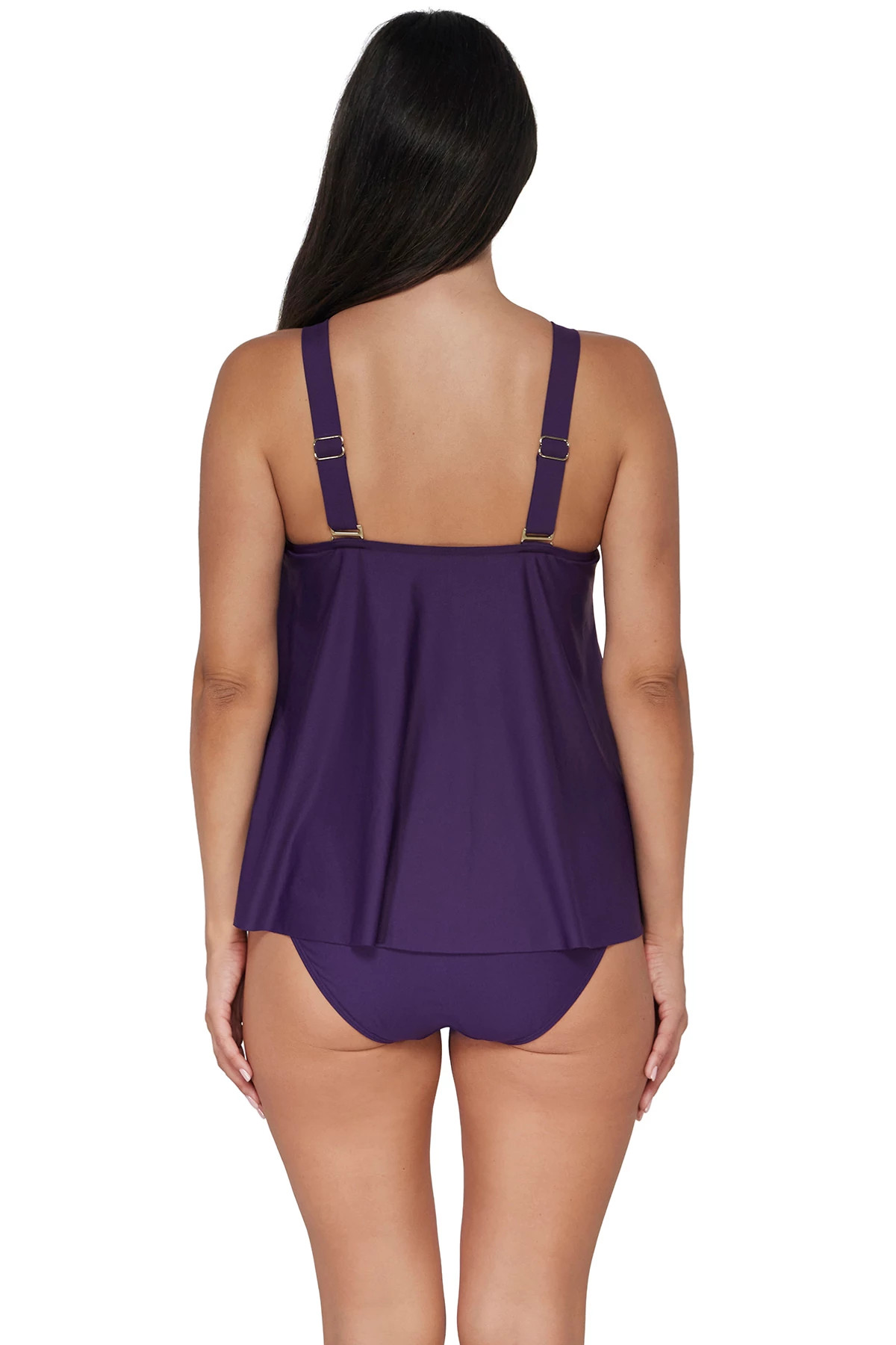 PARADISE PLUM Sadie Tankini Top image number 3