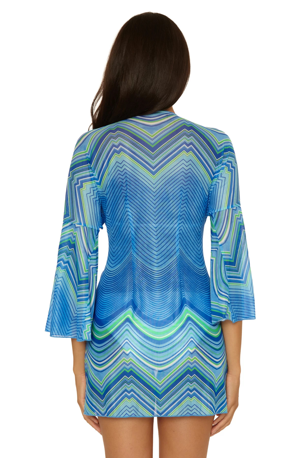 MULTI Summer Sunrise Kimono image number 3