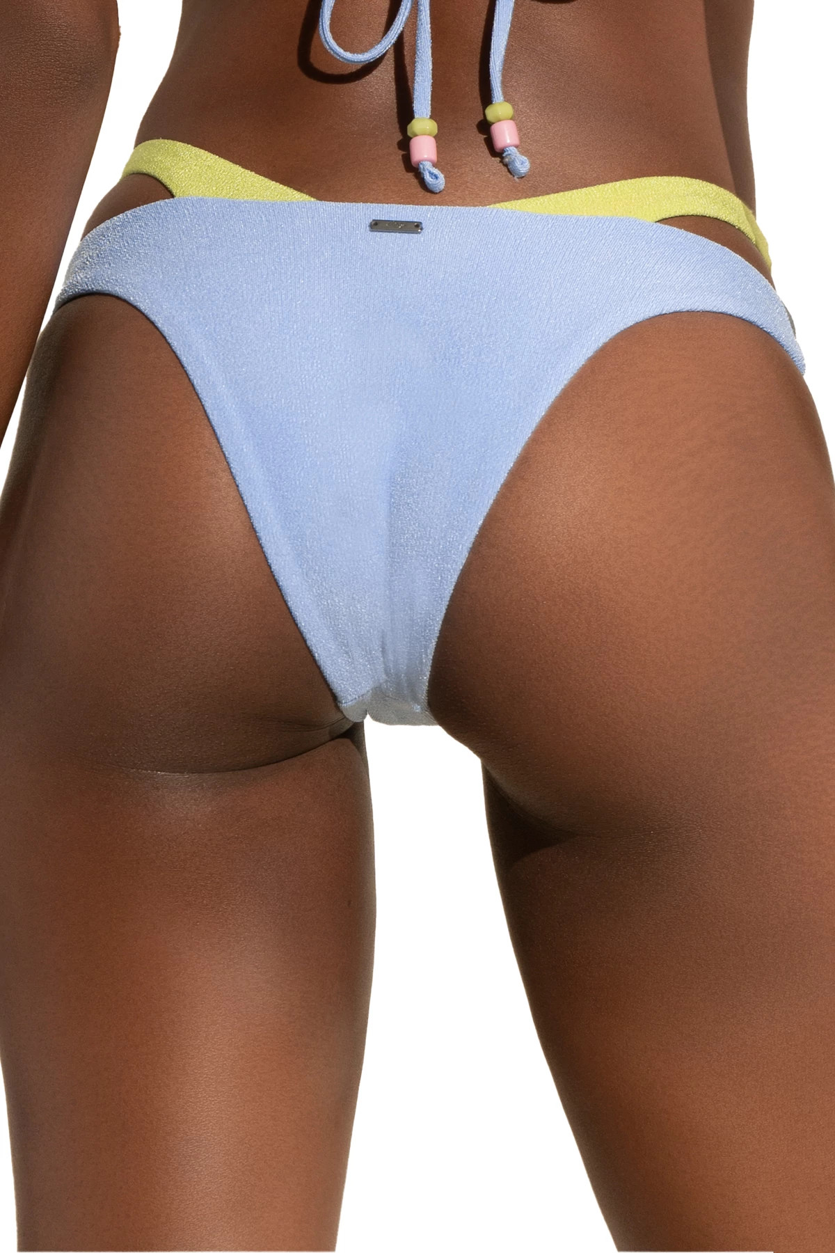 SERENITY LAVENDER Twinsie Reversible Brazilian Tab Side Bikini Bottom image number 3
