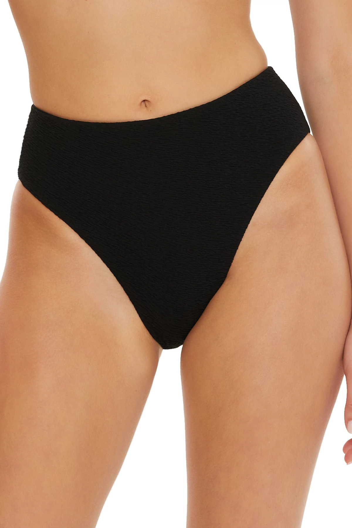 BLACK Black Sands High Waist Bikini Bottom image number 1