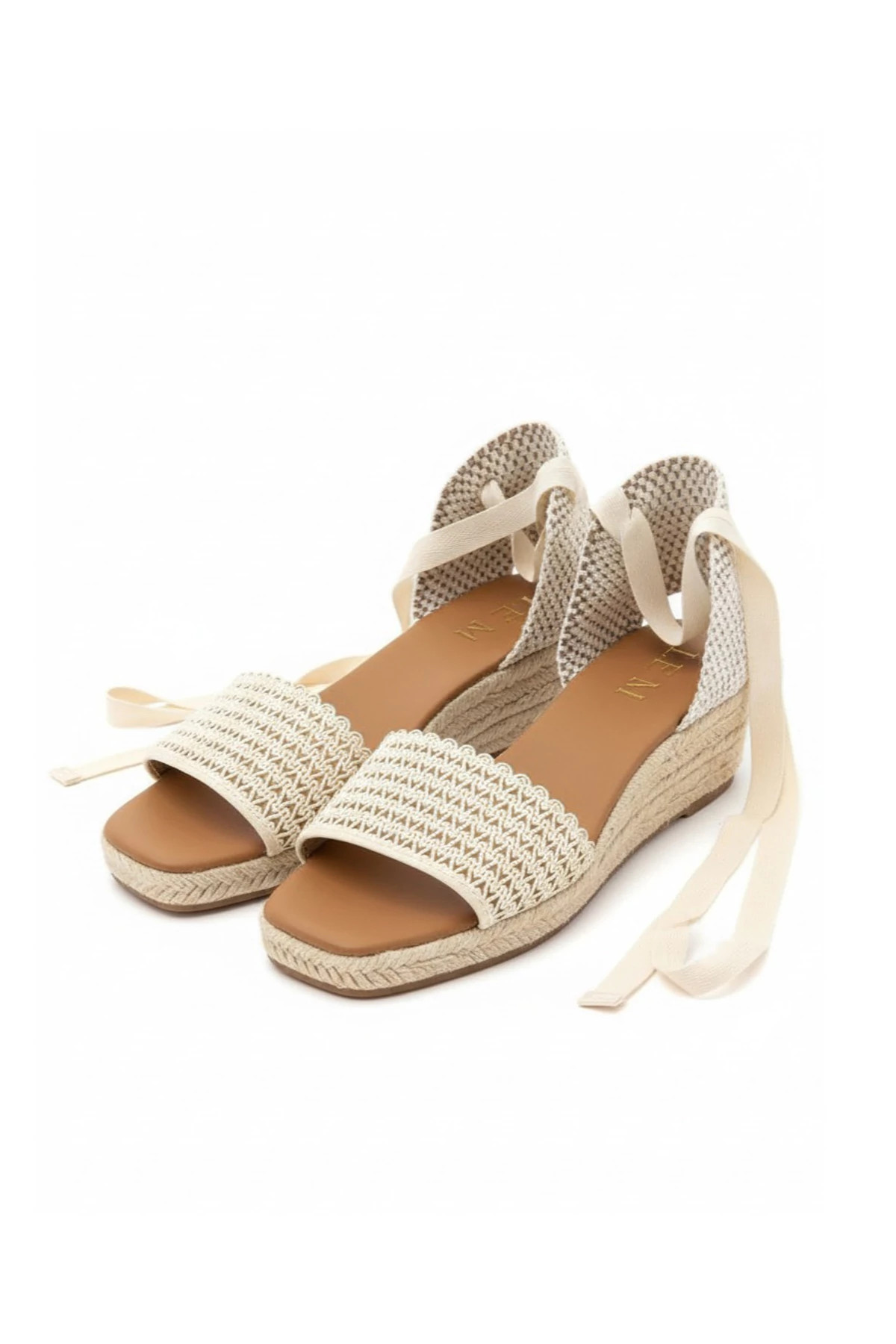 NUDE Lara Wedge Sandals image number 3