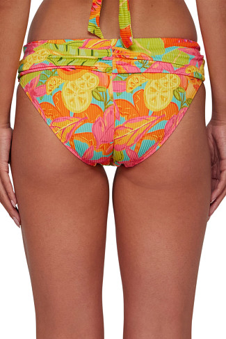 CITRUS GROVE SANDBAR RIB Unforgettable Banded Hipster Bikini Bottom
