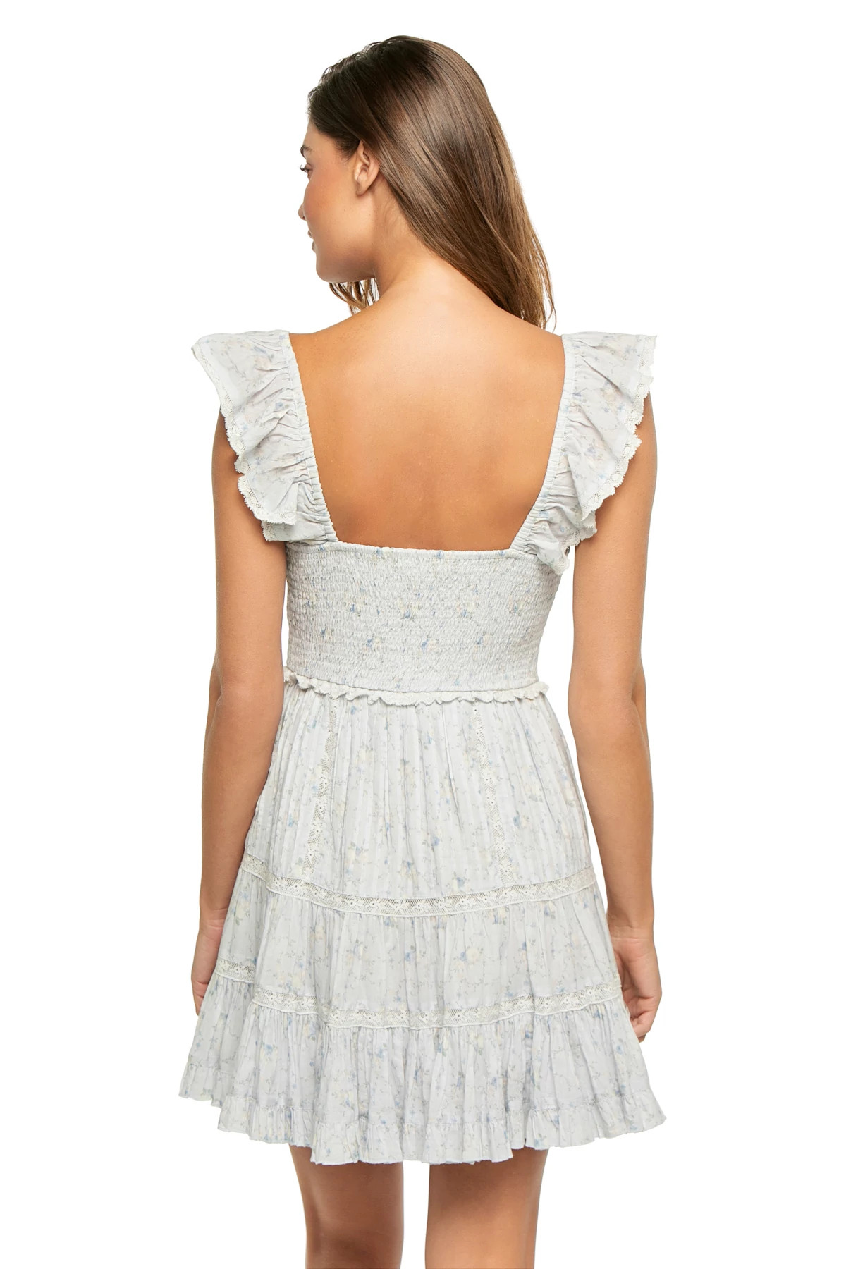 SNOWDROP BLUE Presline Mini Dress image number 2